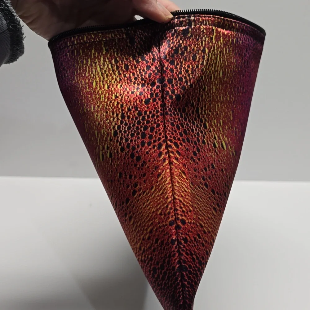 {Stephanie Gottlieb} Multi-Color Zip Jewelry Makeup Bag - Picture 4 of 7